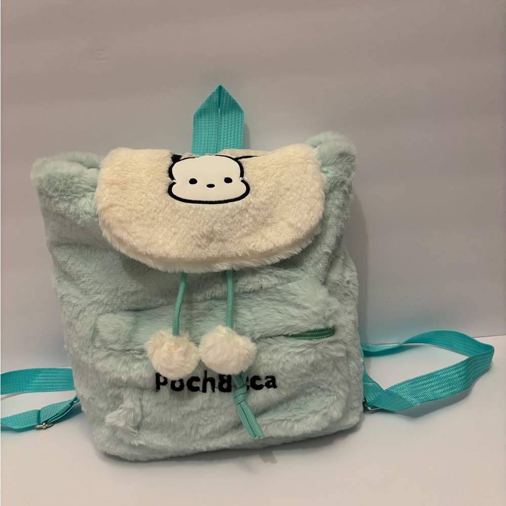 Plush backpack